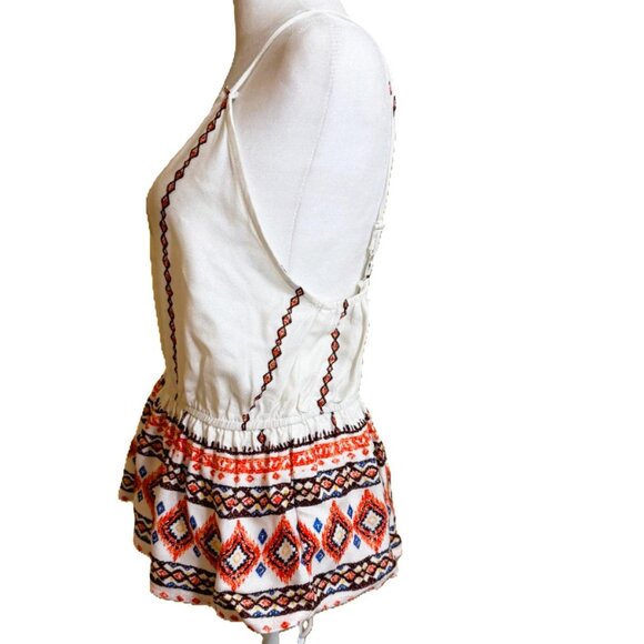 ROKOKO BY DAZZ Boho Women's Morocco Crop Tank size M NWT - Picture 2 of 8